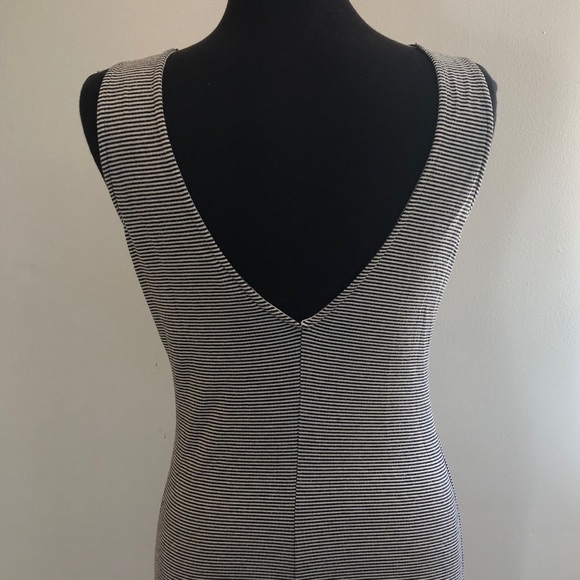 BB Dakota black and white striped dress - Picture 6 of 7